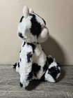 Jellycat Bashful Calf Plush 12    Black White Cow Stuffed Animal Soft Toy