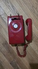 Antique Western Electric 554 Non Rotary Red Bell System Prop 1960s-70s Telephone