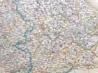 Original 1835 Antique Map Of Norfolk A Genuine Old J  c  Walker Engraving