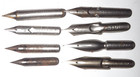 Vtg Mixed Lot 12 Fountain Pens  16 Nibs   Speed-o-print Artist No  5 Partial Set