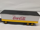 Coca-cola Coke 1960 Cab   Trailer Semi Truck Coin Bank Die Cast 1 64 Guc
