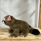Ty Classic Plush 1991 Bandit Brown Raccoon 2nd Gen Tags