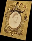 Antique French Christofle Ormolu Gilt Bronze Photo Picture Frame Louis Xvi 19thc