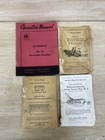 Mccormick Tractor Plow Operator Owner Manual Lot Of 4 Antique Vintage