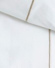 Frette Bourdon King Size Shams New Set Of 2 Pillow Shams White Sepia