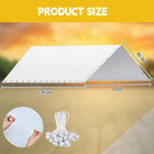 10 X 20 Ft Heavy Duty Carport Canopy Waterproof Garage Car Shelter Tarp Tent For