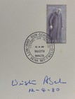 1980 Malta  Dun Gorg Personalised First Day Cover Signed By Wistin Abela