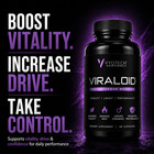 Natural Testosterone Booster Men Build Muscle Strength Viraloid Vyotech 1 Bottle