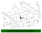 Genuine Mercedes-benz Side Rail Inner Support 463-880-25-03