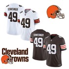 Nwt Men s  49 Carson Schwesinger All Stitched Limited Player Jersey
