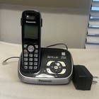Panasonic Kx-tga652 B Cordless Dect 6 0 Plus Cordless Phone   Answering Machine