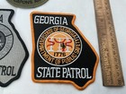 Georgia State Patrol And State Of Georgia  Collectable Patch Set New  Full Size