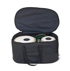 Musical Tabla Bag For Tabla Set Safety Nylon Padded Gig Bag For Durable Use-f s