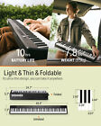 Donner Dp-10 Foldable Digital Piano Kyeboard 88 Key Full Size   Carry Bag Pedal
