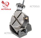 4  Rotary Table 100mm Tilting With 65mm 3 Jaw Mini Lathe Chuck Milling Machine