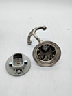 Yb2203bn Brantford Double Robe Hook Brushed Nickel Wall Mount Traditional