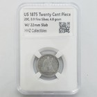 12 Pack 22 Mm Slab Coin Holders 4 Us 20c Twenty Cent Piece Silver Coin 1875 1878