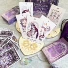 78 Tarot Cards With Guide Book - Tarot Deck Gift Set With Tarot Cloth  Chakra   