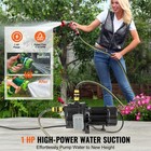 1hp 17 6 Gpm Shallow Well Jet Water Pump Irrigation 164 Ft Head Cast Iron