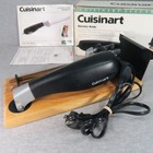 Cuisinart Electric Knife Two Blades Wood Butcher Block Stand Bread Carving Cek40