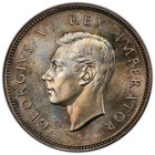 South Africa 1947 George Vi Two Shillings Pcgs Pr 66  2 Shillings  2 600 Minted