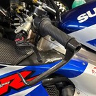 100  Carbon Fiber Pair Brake Clutch Lever Guards Protectors For All Motorcycle