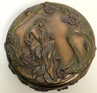 Summit Veronese Design  nymph Fairy Trinket Box- Art Nouveau Style Design