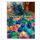 Latex Rubber Mold Ykm-l5082  Large Venus Milo Plaster  Concrete  16    Height