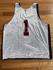 Vintage Gonzaga University Bulldogs Basketball Practice Used Worn Jersey  1 Sz L