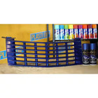 Plasti Spray Paint 11oz Ultrasonic Blue Metallic Rubber Coating 6 Pack Washable