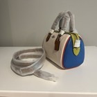 Nwt Coach Mini Rowan Leather Crossbody In Colorblock Ck455