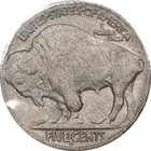 1918 7-d Circulated Buffalo Nickel - Acid Treated  Popular Variety  Nice Detail 
