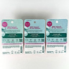 Eos 100  Natural Smooth Lip Balm Coconut Milk 3 Pack Lot Moisturizing Sphere New