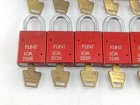 Lot Of 30 American Lock A1105red Anodized Aluminum Safety Padlock Lockout Tagout