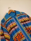 Vtg 50s Handmade Seminole Indian Native American Jacket Patchwork Top Bric Brac 