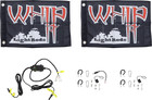 Whipitlightrods 5  Light Rod Whip - Bluetooth - Pair - White Sb-rgbbt-252
