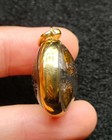 Exquisite Sericho Pallasite Olive Meteorite Iron Pendant- From Kenya Meteorite