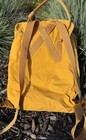Authentic Fjallraven Kanken Classic Backpack Yellow School Travel Bag 16 Liters