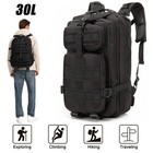 Military Tactical Backpack Rucksack Travel Bag For Camping Hiking Outdoor 30l