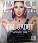 Elle Magazine December 2017 Issue  Gal Gadol Cover Wonder Woman Fashion Style