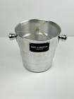 Vintage Moet   Chandon Champagne Ice Bucket   Lid Made In Belgium Aluminum Metal