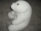Coca Cola Plush Polar Bear Toy Vintage 1993 Off White Stuffed Animal Collectible