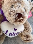 Valentines Day Heart Love Teddy Bear Dan Dee Collectors Choice Plush Stuffed Toy
