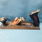 Vtg Stanley Handyman H104 Plane 10  Bench   Montgomery Ward 6  Block 84-3536
