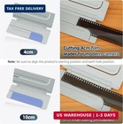35mm Film Leader Cutter Trimmer 10cm 4cm Standard Film Leader Trimming Tool Fron