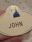 Rare Tokyo Disneysea Disneyland Imagineering Cast Member Name Tag Badge Wdi 