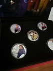 2025- 999 Fine Silver Plated- Star Trek Original Series Collector Set-with Cert 