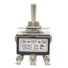 Ma-line Ma04506-2 Toggle Switch Center Off  Double Pole Doble Throw