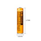 8pcs Aaa Rechargeable Batteries For Panasonic Cordless Phones 550mah 1 2v Ni-mh