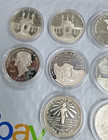 Lot Of 10 United States Modern 90  Silver  1 One Dollar Commemoratives S162